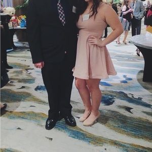 B Darlin 9/10 juniors short pink dress